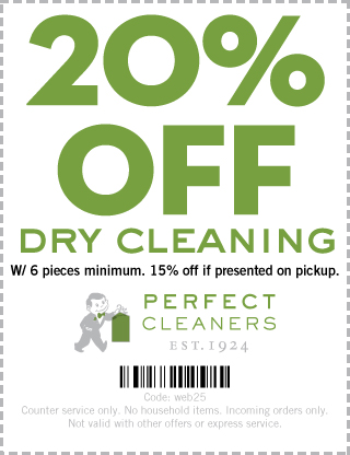 Perfect Cleaners Coupons